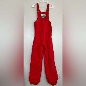 Vintage bib snow suit